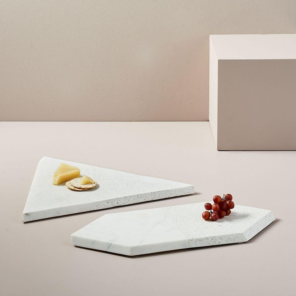 Edge Marble & Terazzo Marble Serving Boards