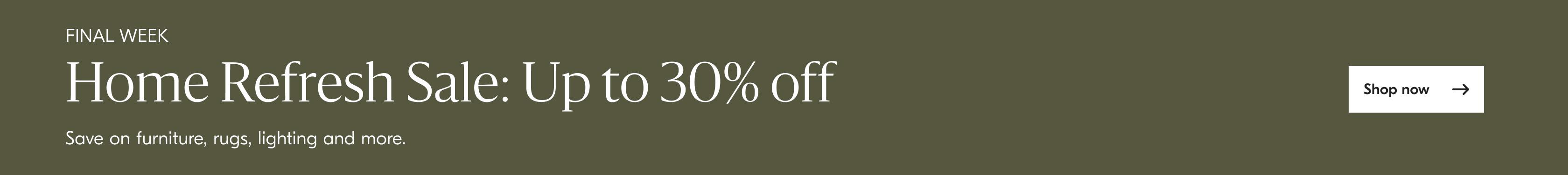 Home Refresh Sale