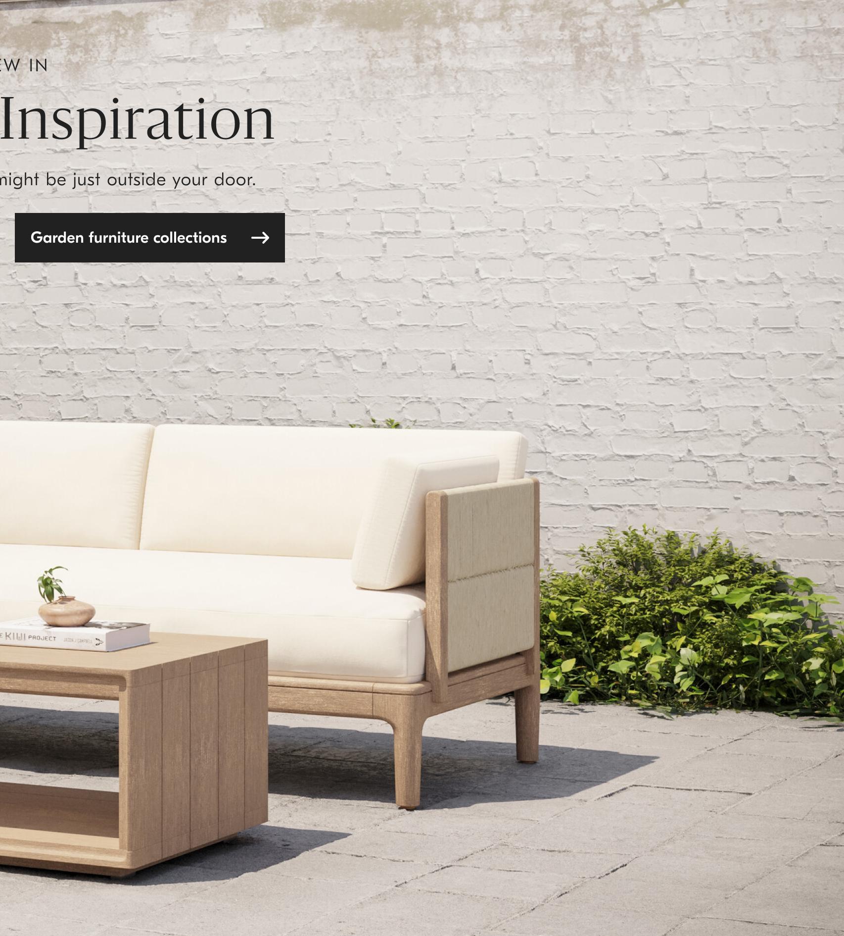 Garden furniture collections