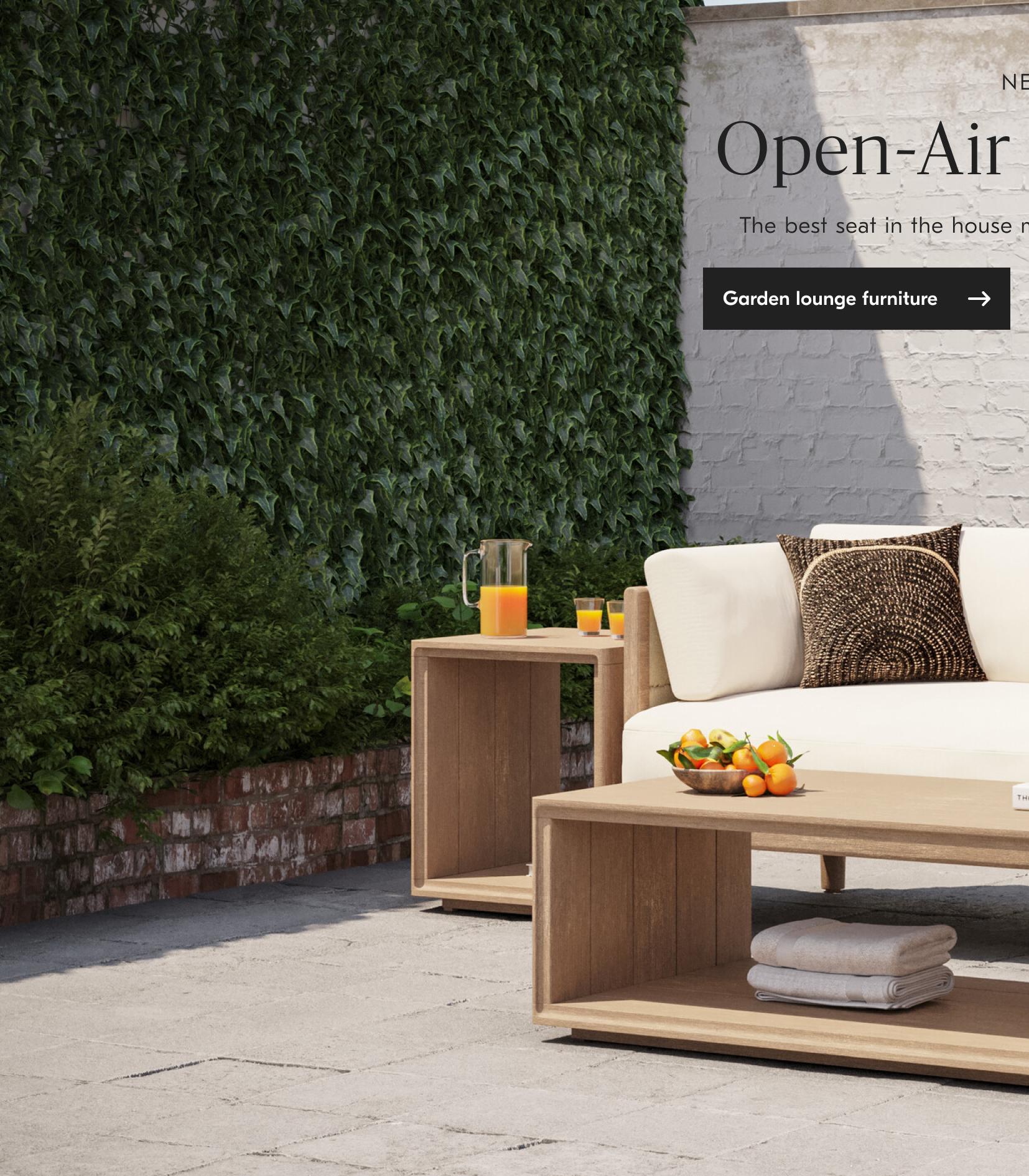 Garden lounge furniture