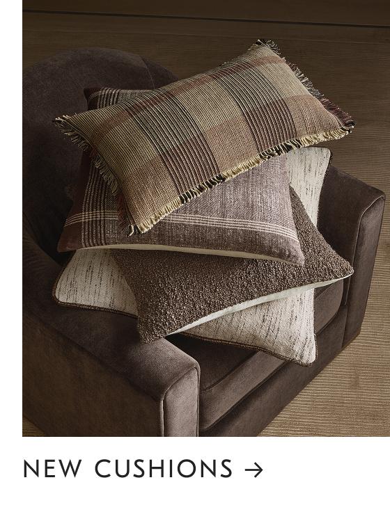 New cushions throws