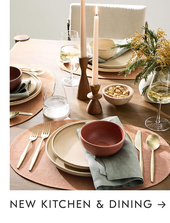 New tableware