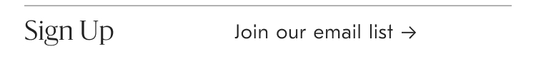 Sign Up For Email