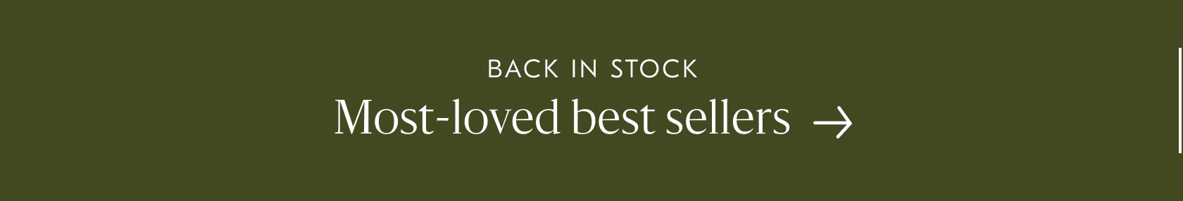 Back In Stock
