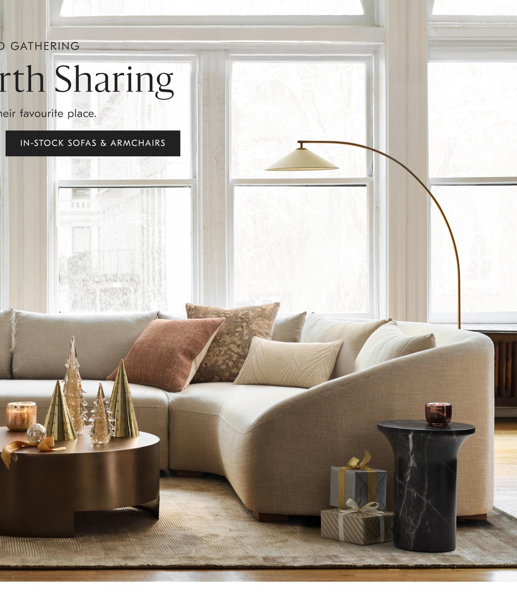 In-stock Sofas & Armchairs