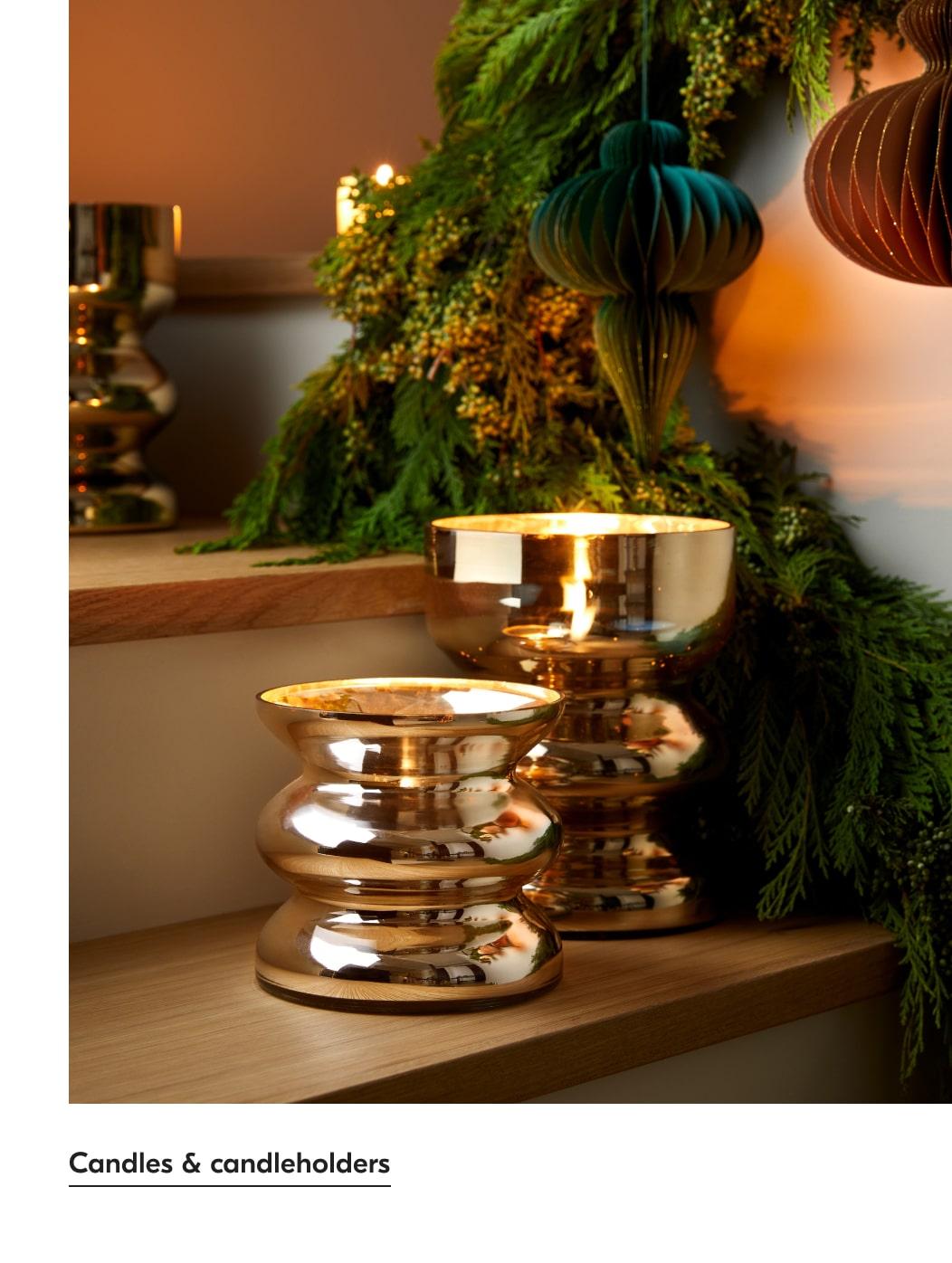 Shop Candles & Candleholders