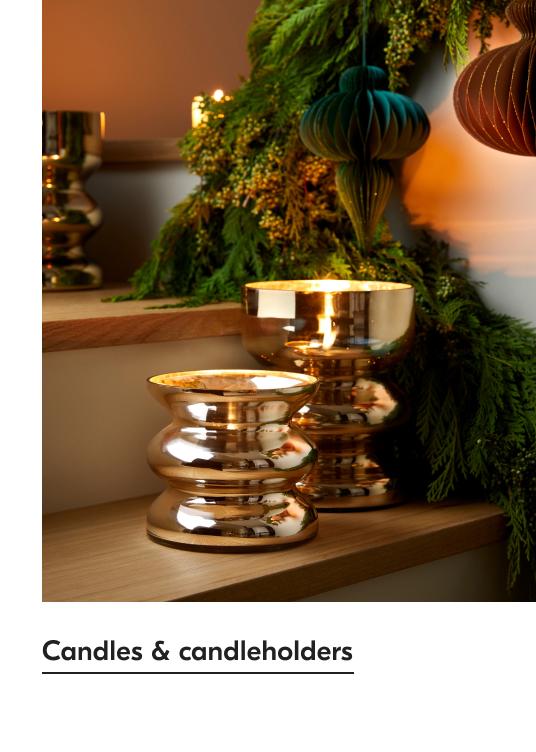 Shop Candles & Candleholders