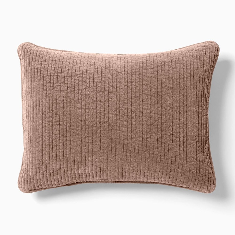 Washed Cotton Velvet Duvet Cover & Pillowcases
