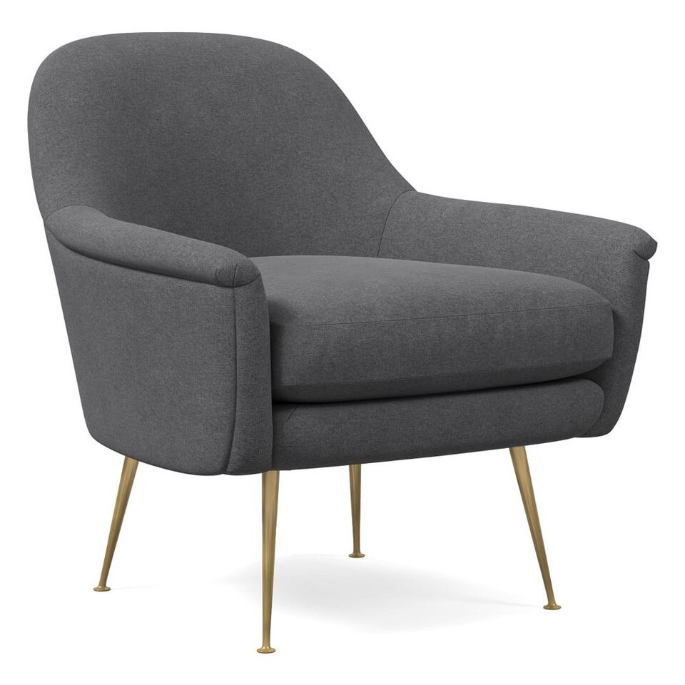 Phoebe Armchair - Metal Legs