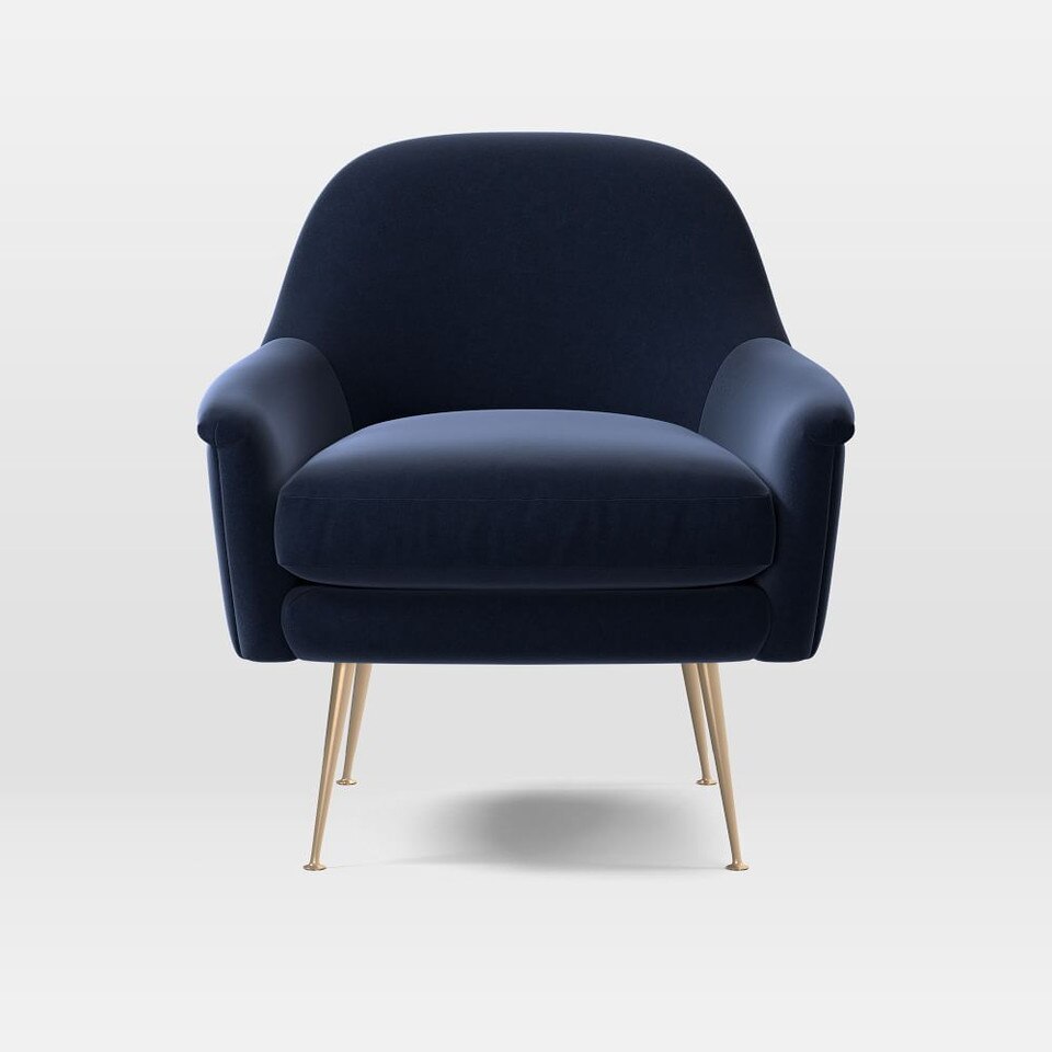 Phoebe Armchair - Metal Legs