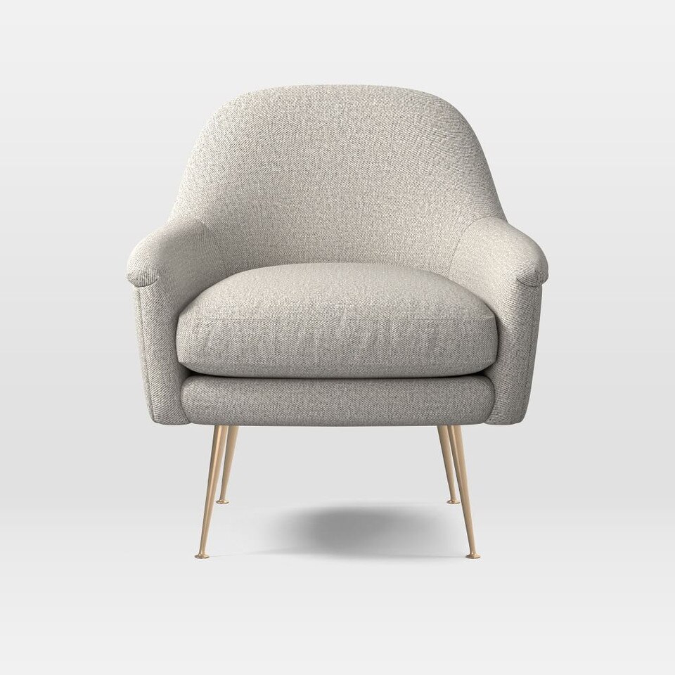 Phoebe Armchair - Metal Legs