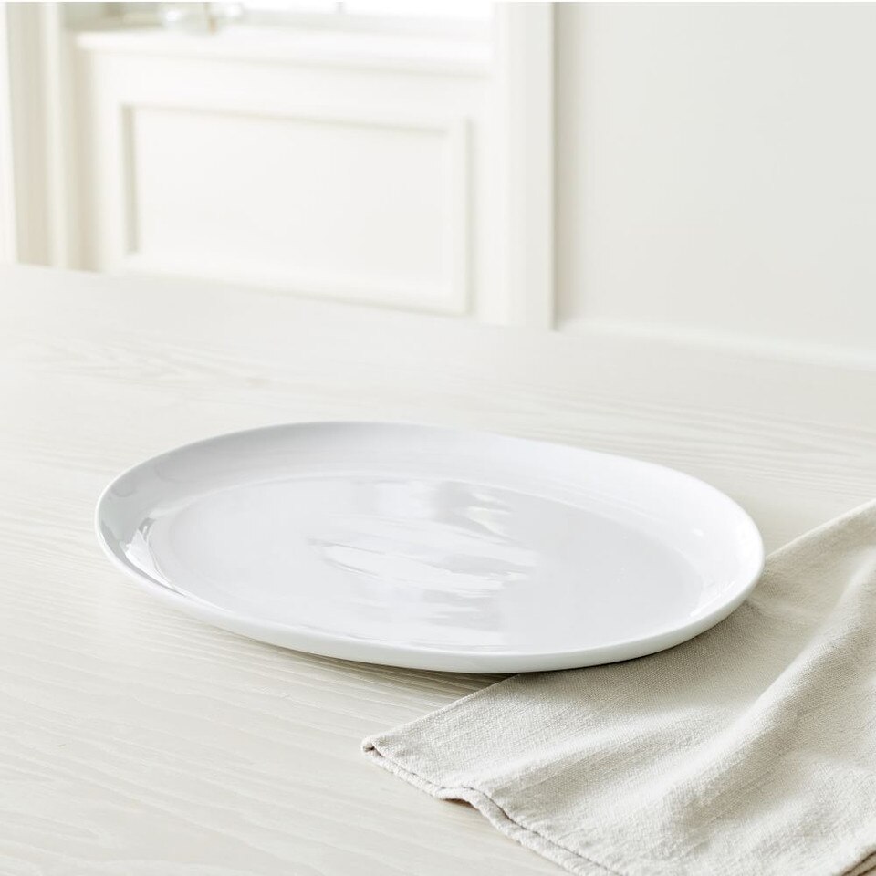 Organic Porcelain Small Platter