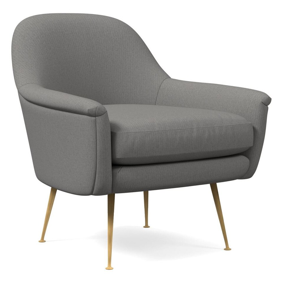Phoebe Armchair - Metal Legs