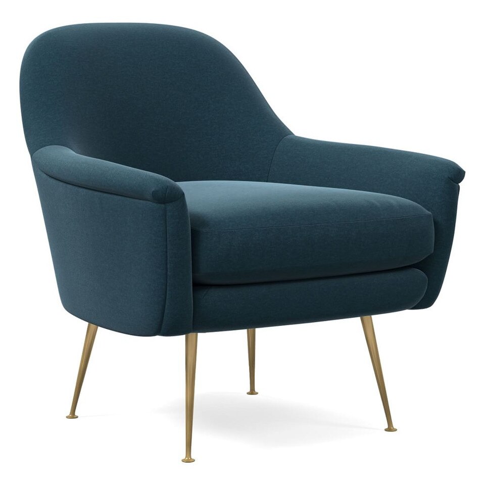 Phoebe Armchair - Metal Legs