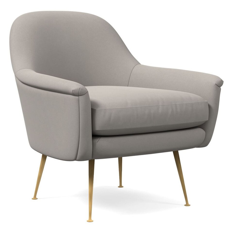 Phoebe Armchair - Metal Legs
