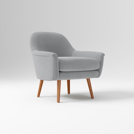 Phoebe Armchair Wood Legs