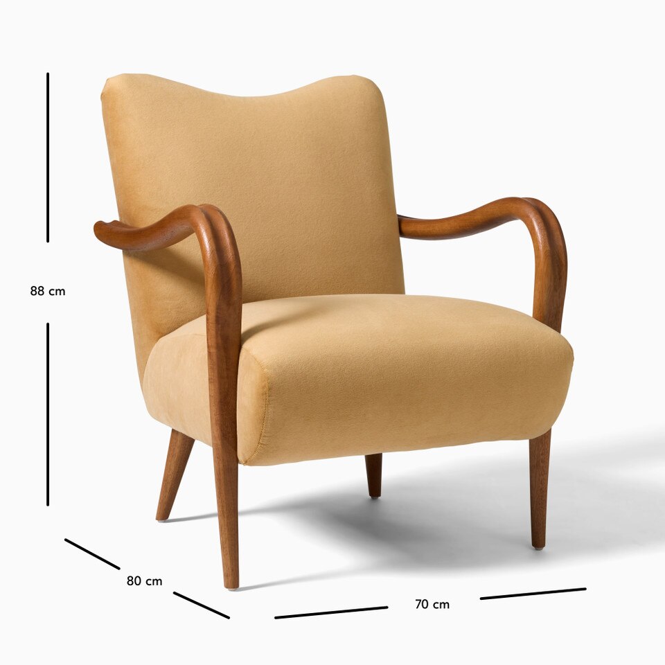Pierce & Ward Bentwood Armchair