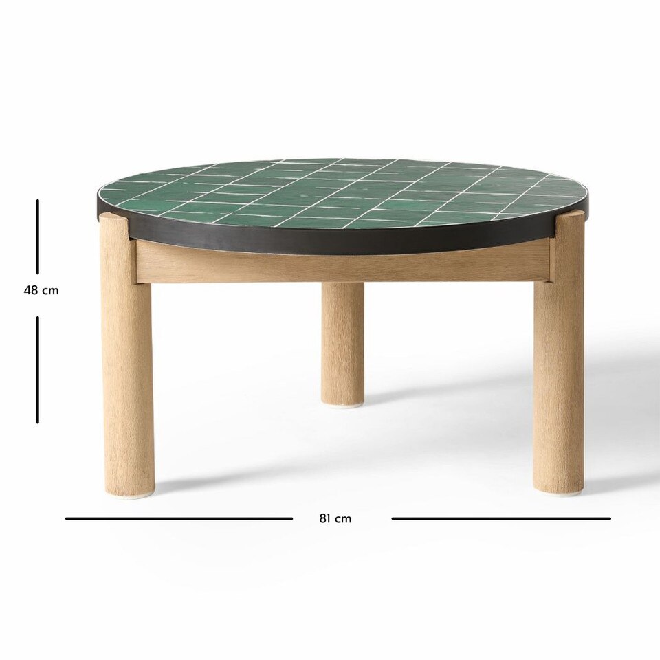 Lima Garden Coffee Table (81 cm)
