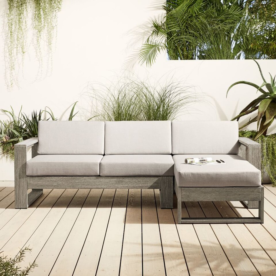 Portside Garden 2-Piece Chaise Sofa (234 cm)