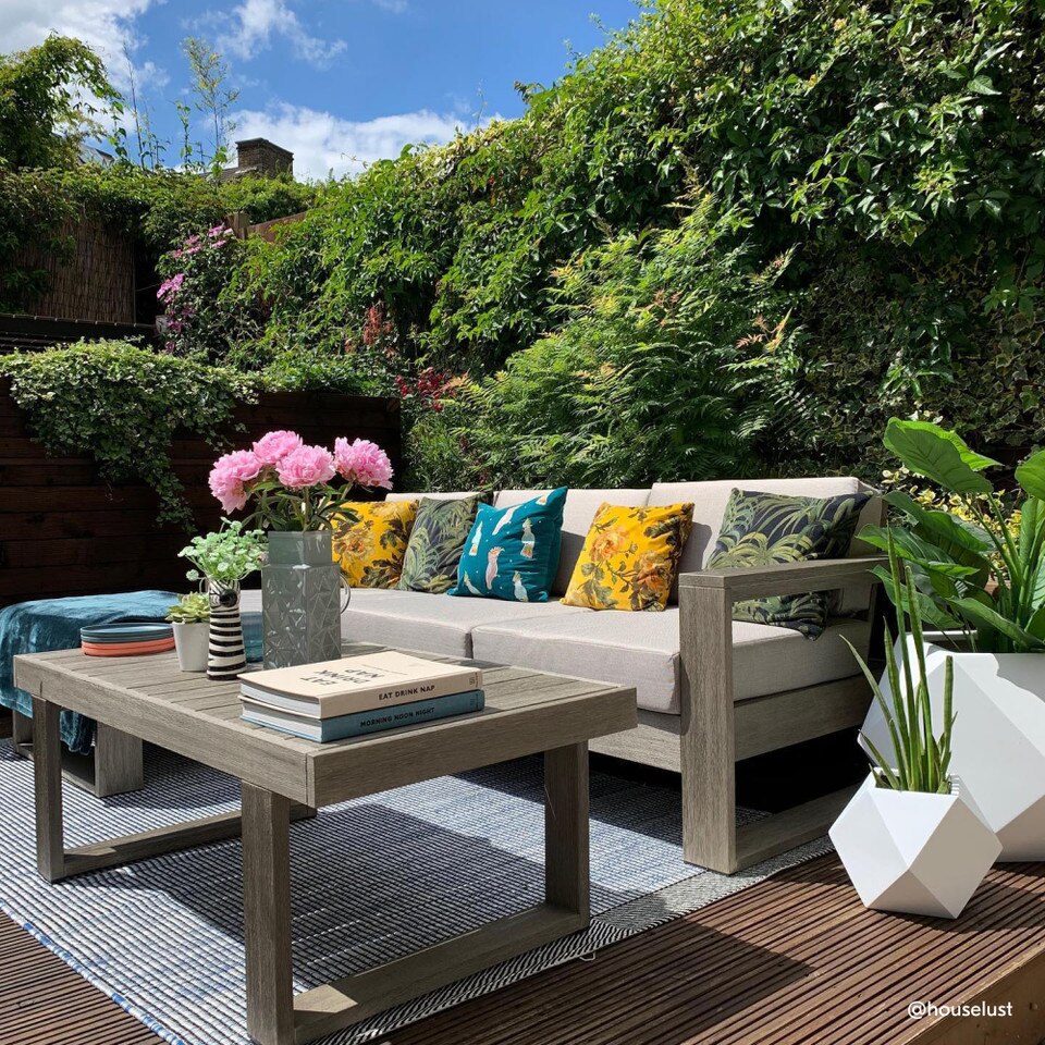Portside Garden Rectangle Coffee Table (128 cm)