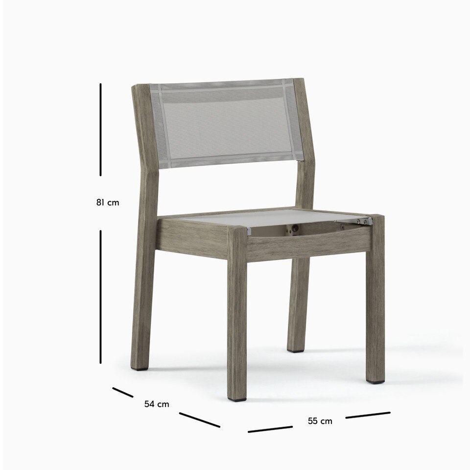 Portside Garden Stacking Dining Chair (Set of 2)