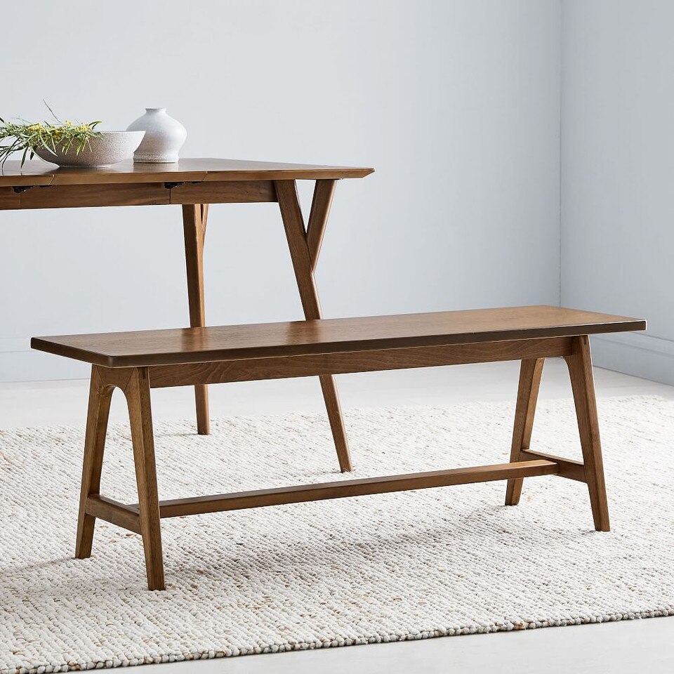 Mid-Century A-Frame Bench (132 cm)