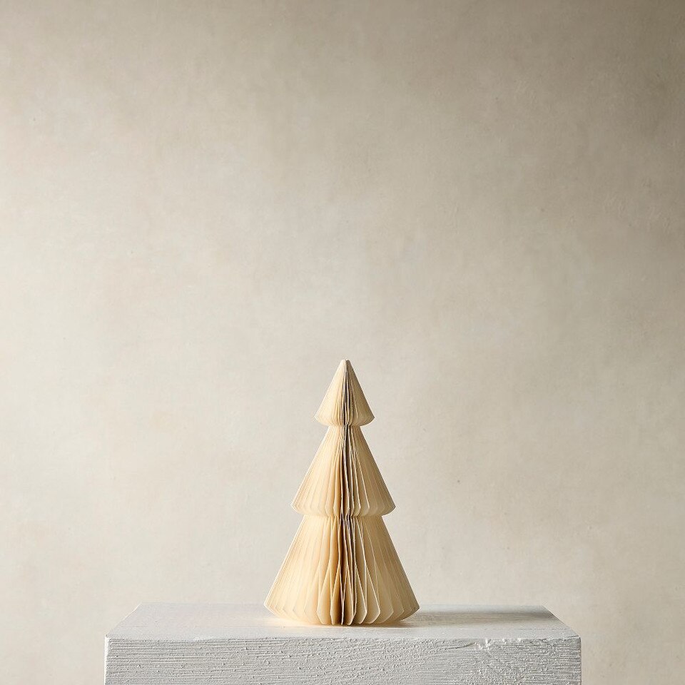 Neutral Decorative Paper Tabletop Trees