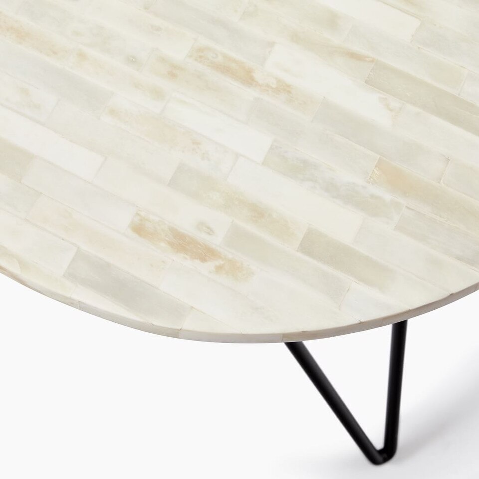 Adeline Bone Inlay Side Table | west elm United Kingdom