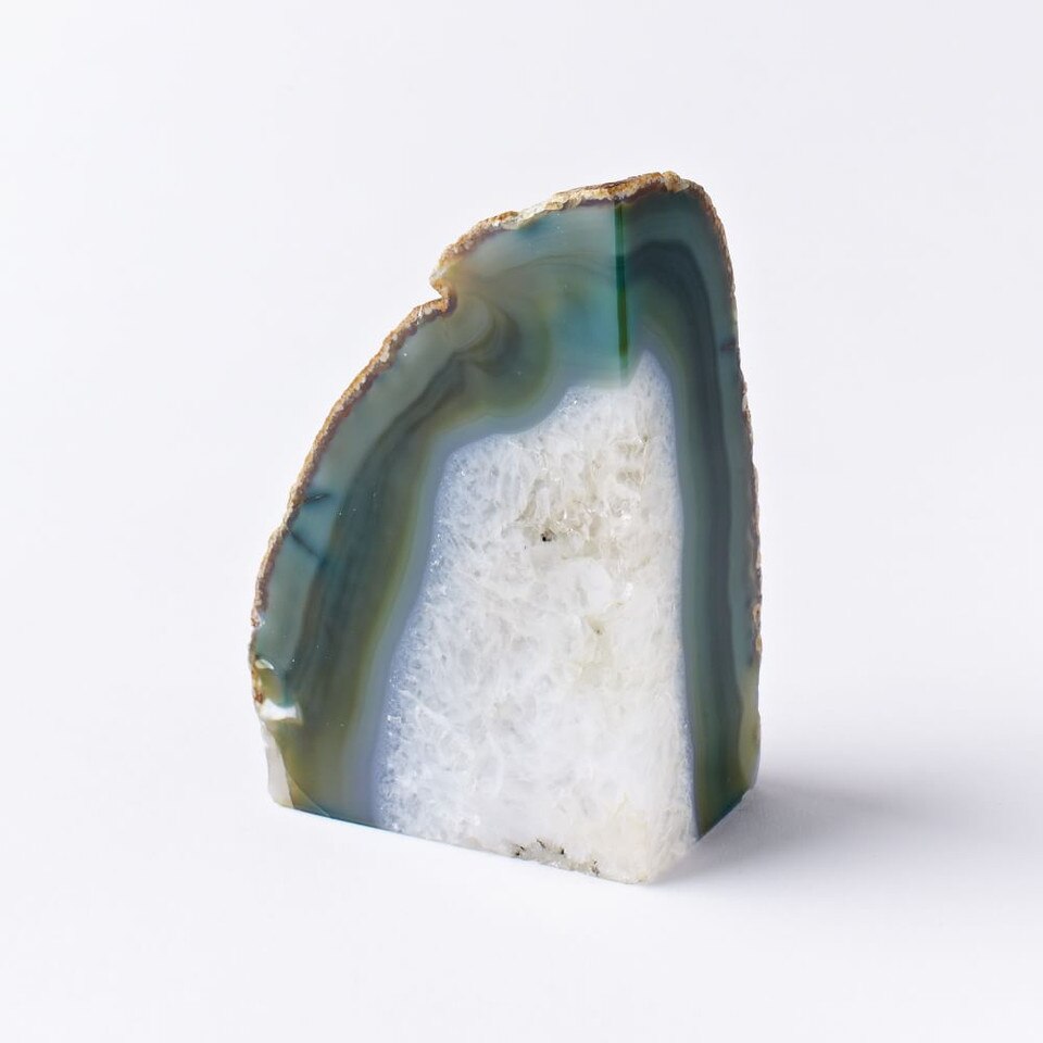 Agate Bookends
