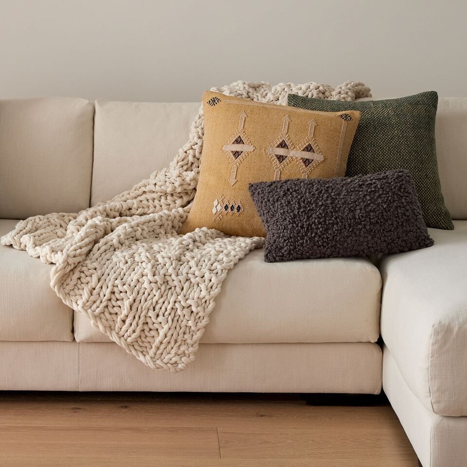 Allover Looped Texture Cushion Cover