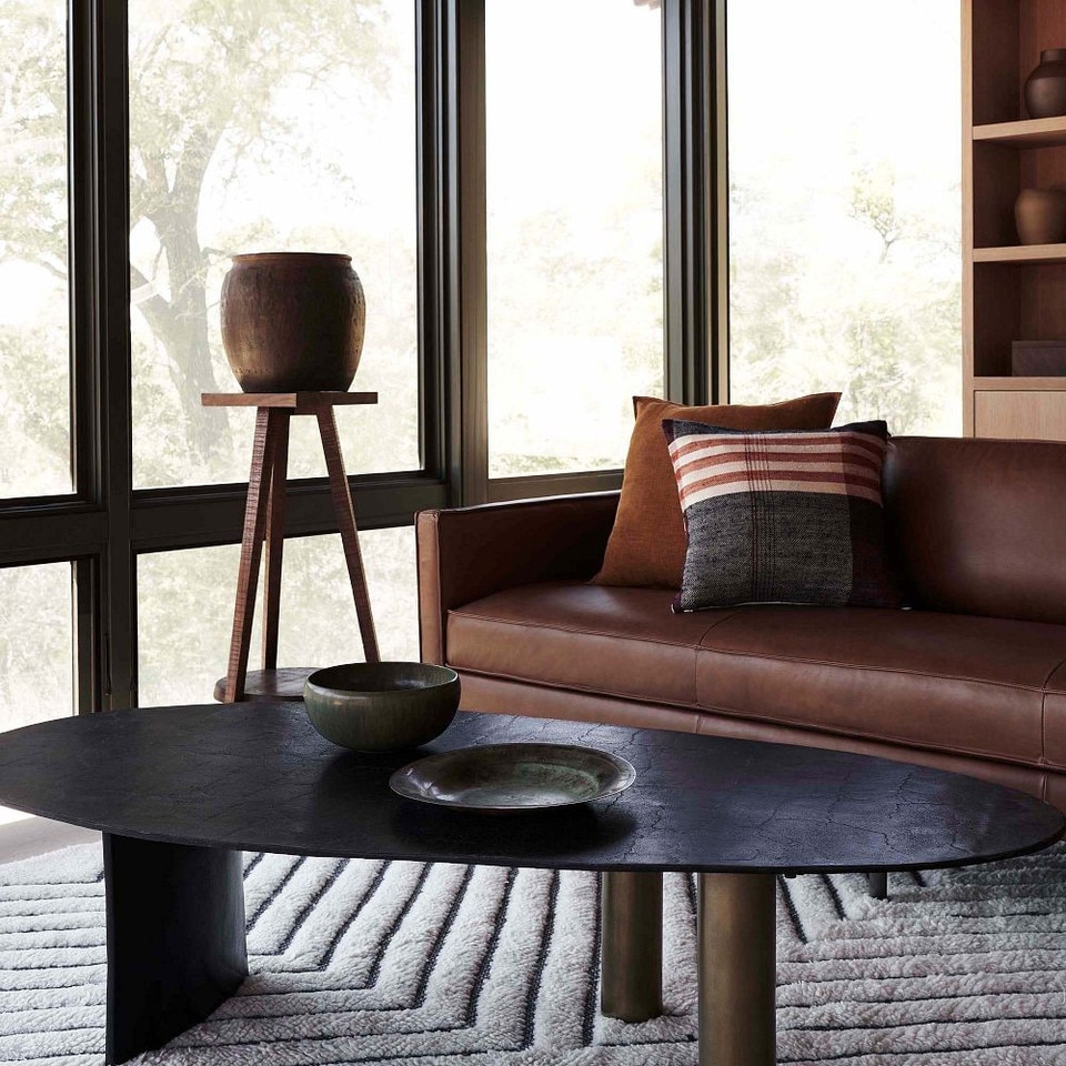 Axel Leather Sofa (226 cm)