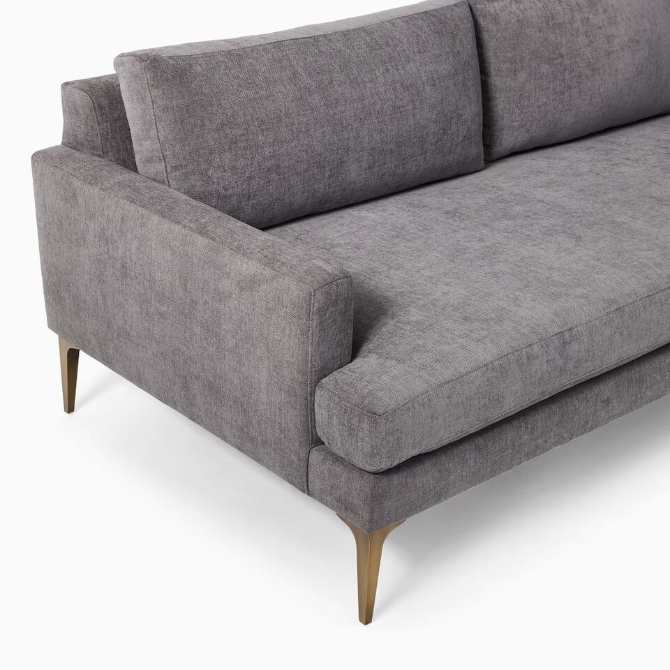 Andes 3-Piece Ottoman Chaise Sofa (276 cm)