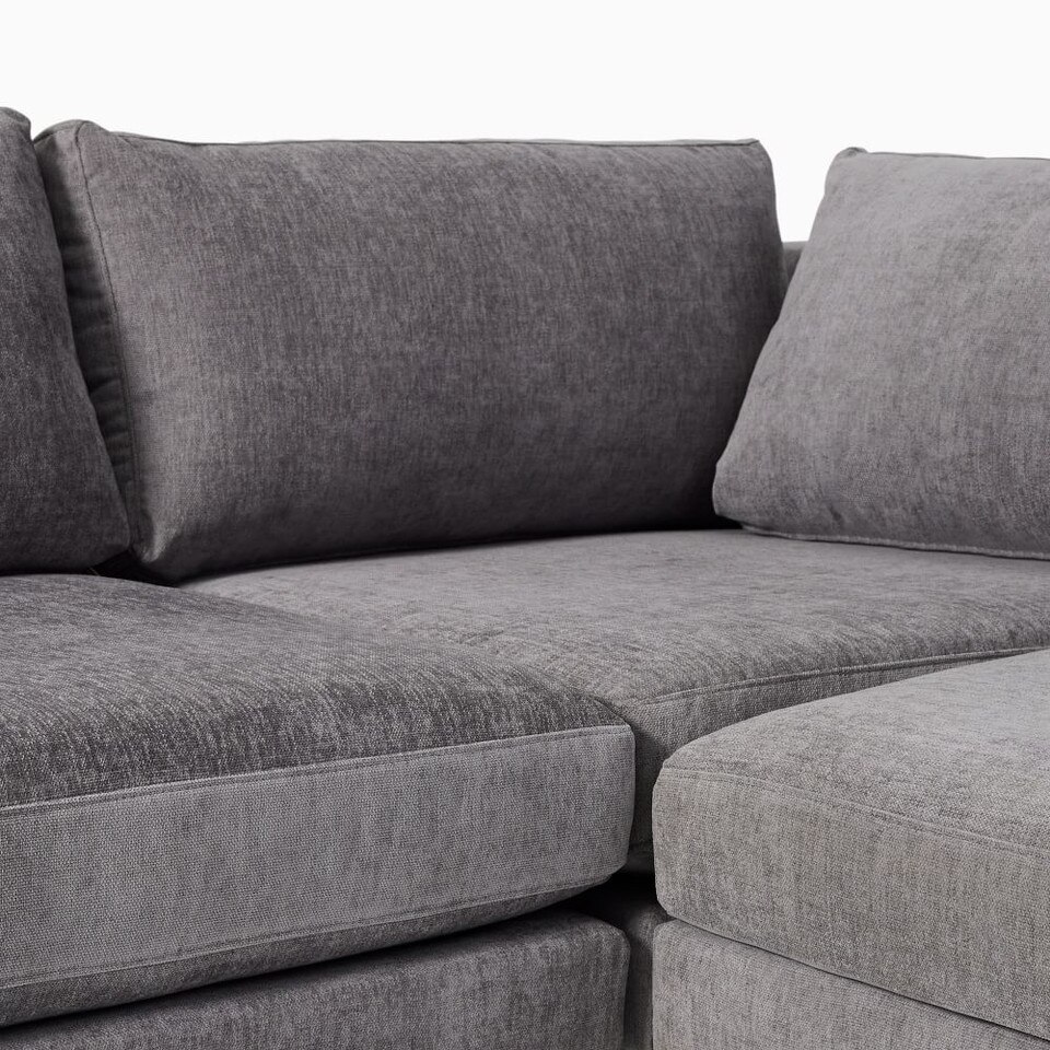 Andes 3-Piece Ottoman Chaise Sofa (276 cm)