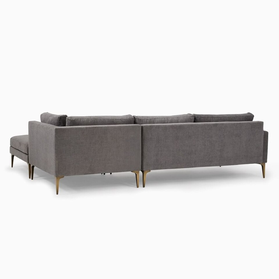 Andes 3-Piece Ottoman Chaise Sofa (276 cm)