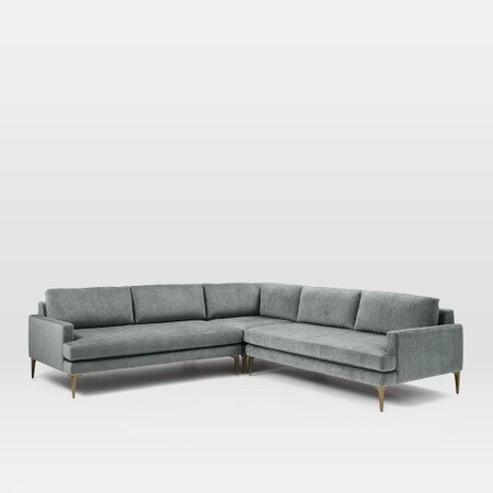 Andes Corner Sofa West Elm United Kingdom