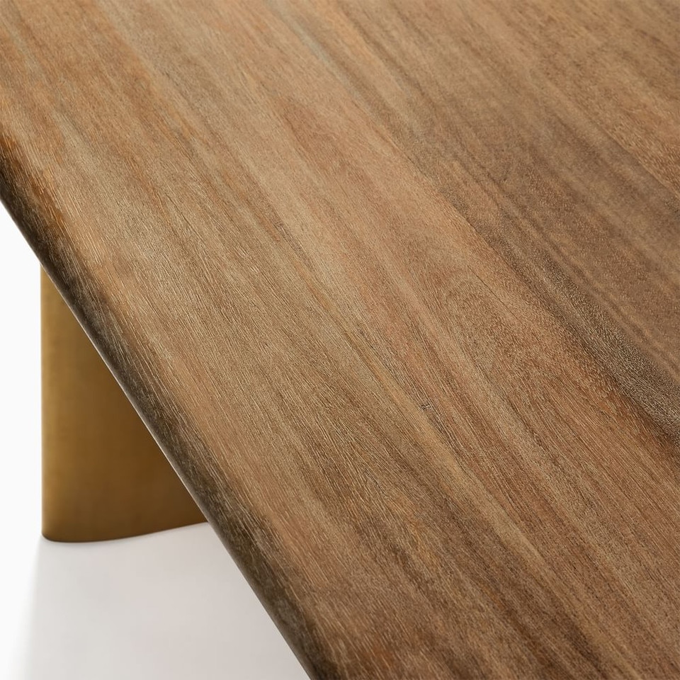 Anton Metal Plinth Dining Table (183 cm)