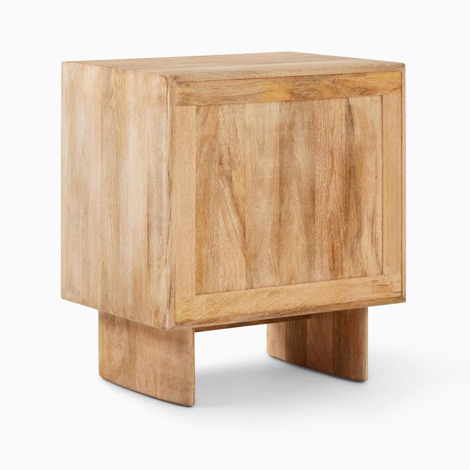 Anton Solid Wood Bedside Table (56 cm)