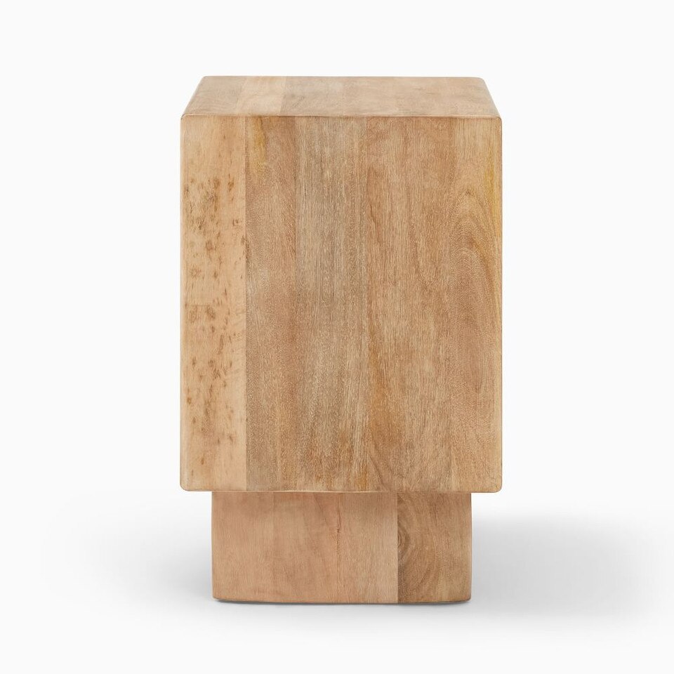 Anton Solid Wood Bedside Table (56 cm)