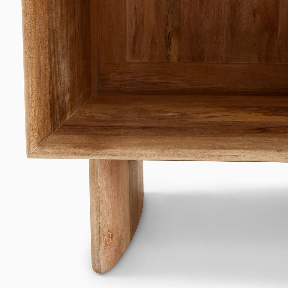 Anton Solid Wood Bedside Table (56 cm)