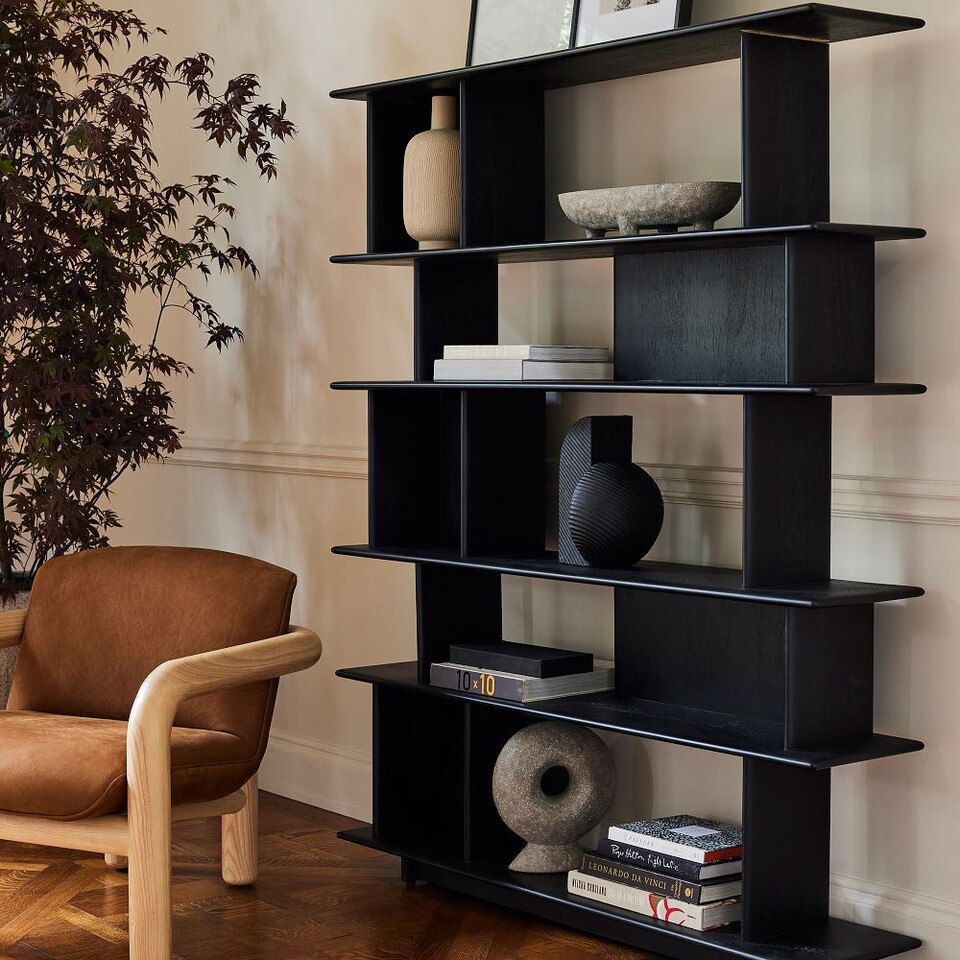 Anton Open Bookcase Shelf (142 cm)