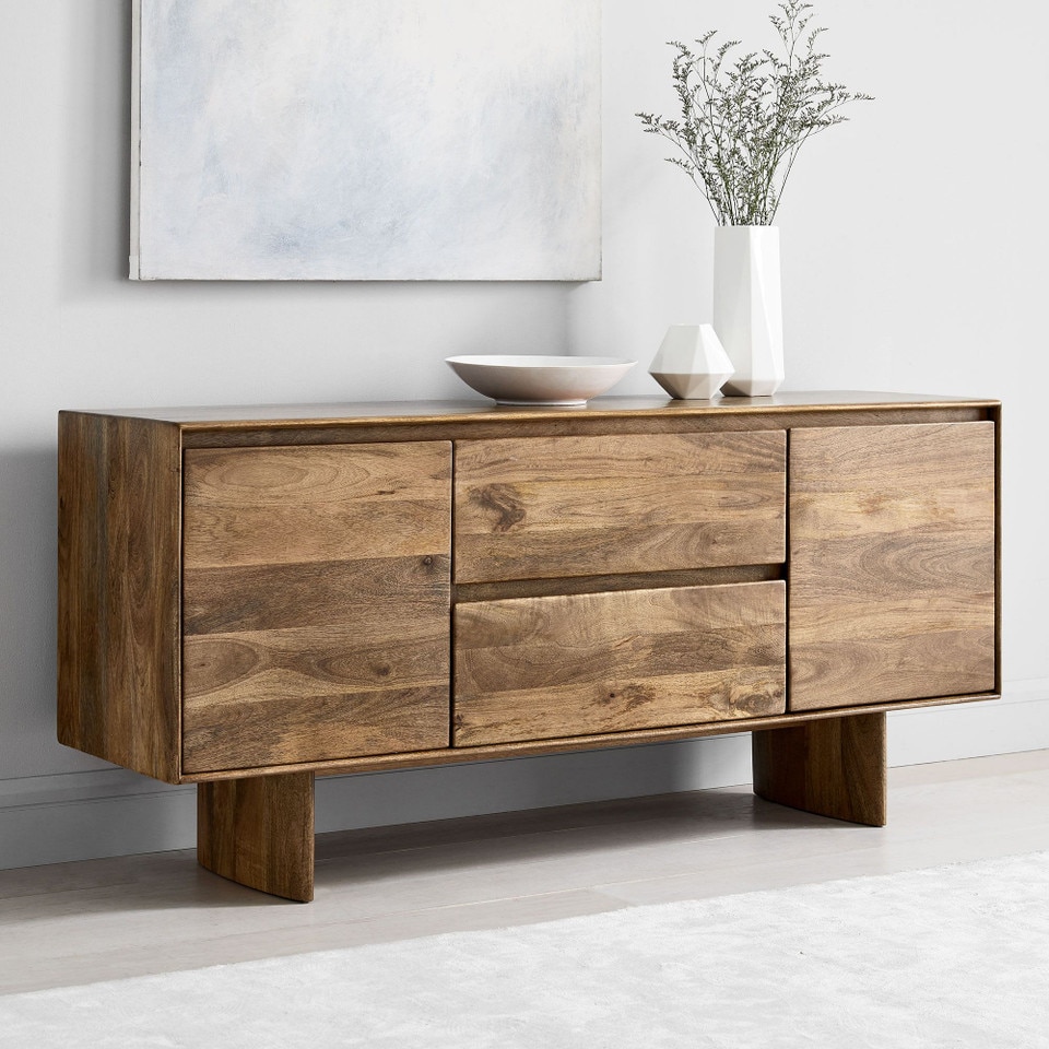 Anton Solid Wood Sideboard (160 cm)