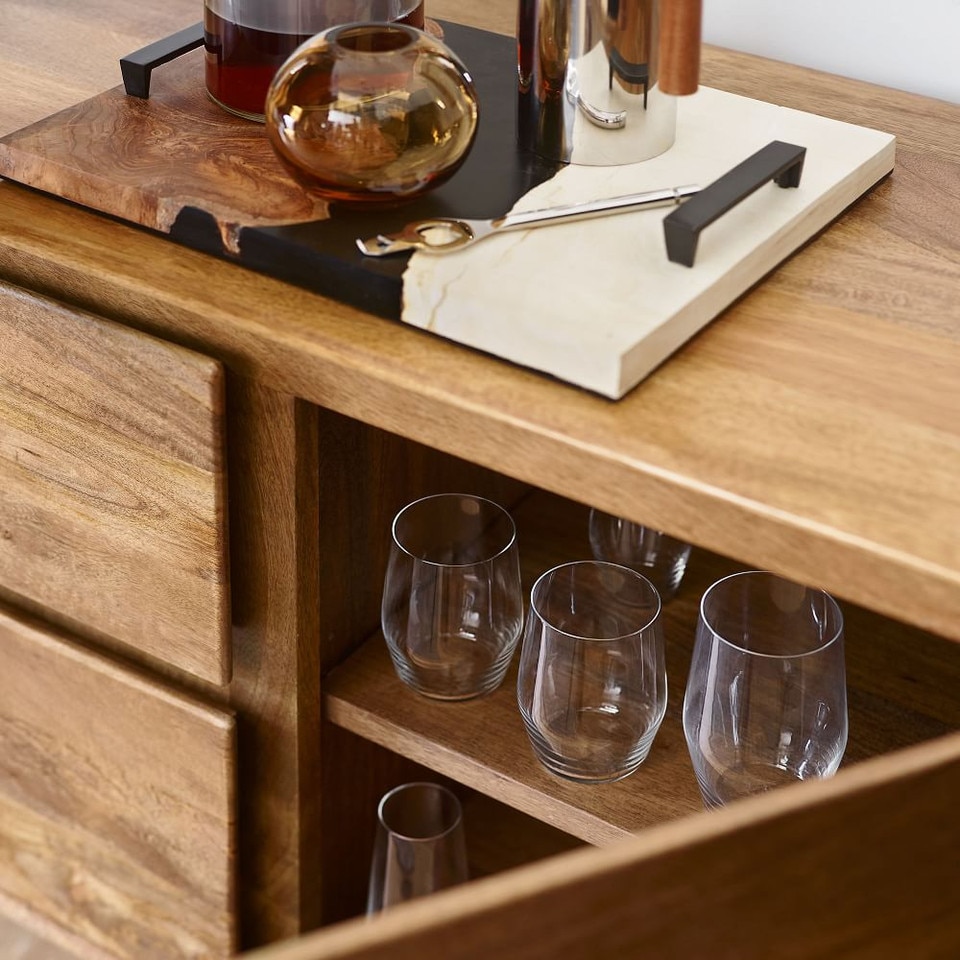 Anton Solid Wood Sideboard (160 cm)