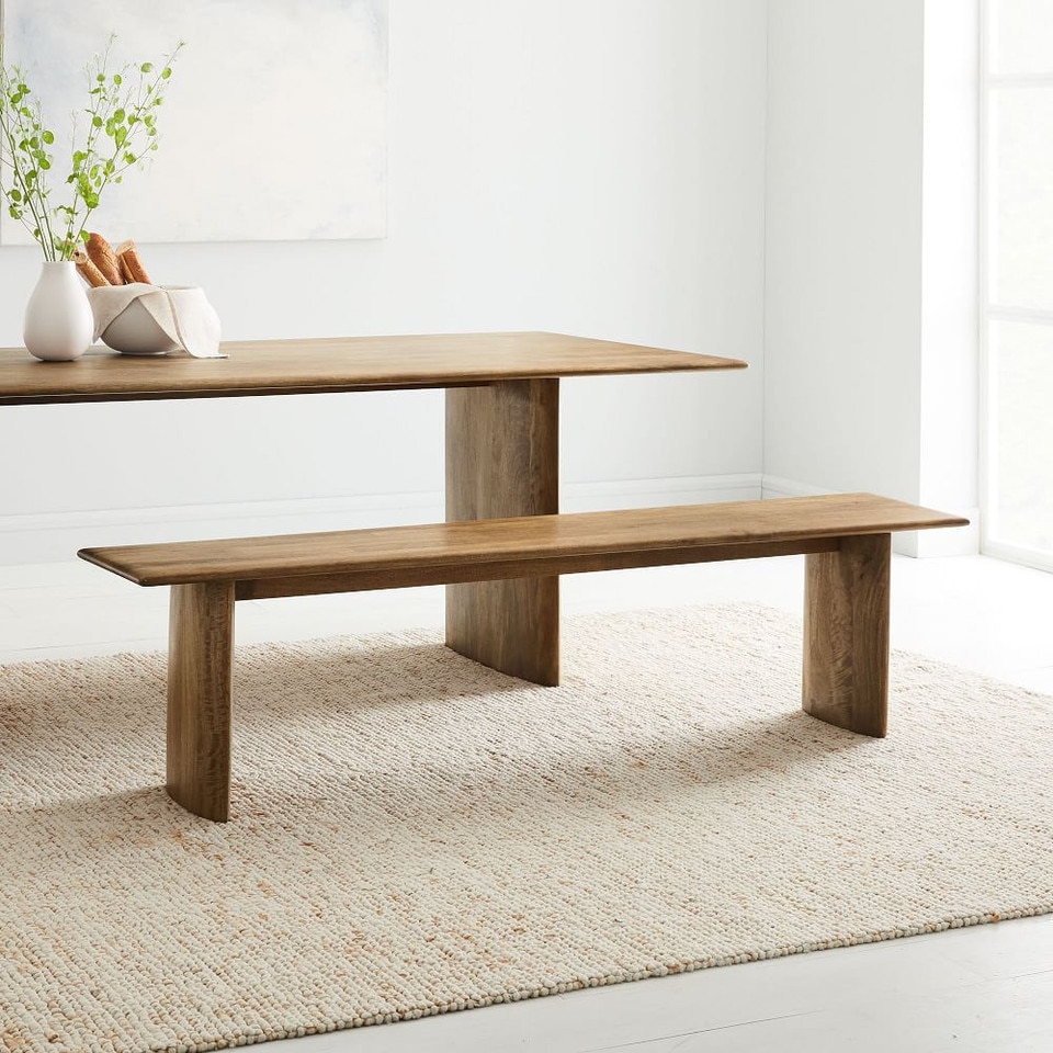 Anton Solid Wood Dining Bench (147 cm)