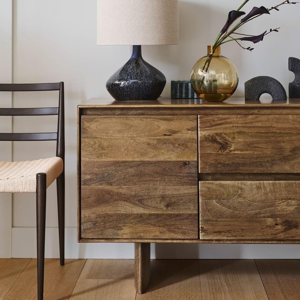Anton Solid Wood Media Console (173 cm)