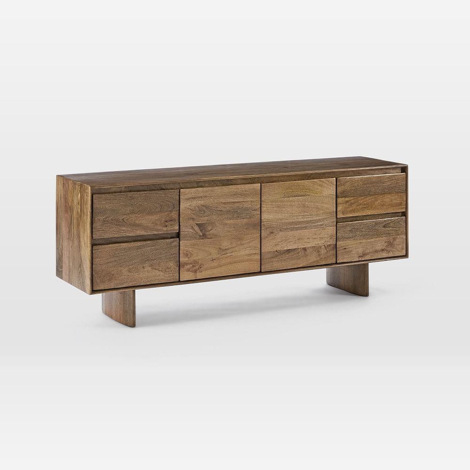 Anton Solid Wood Media Console (173 cm)