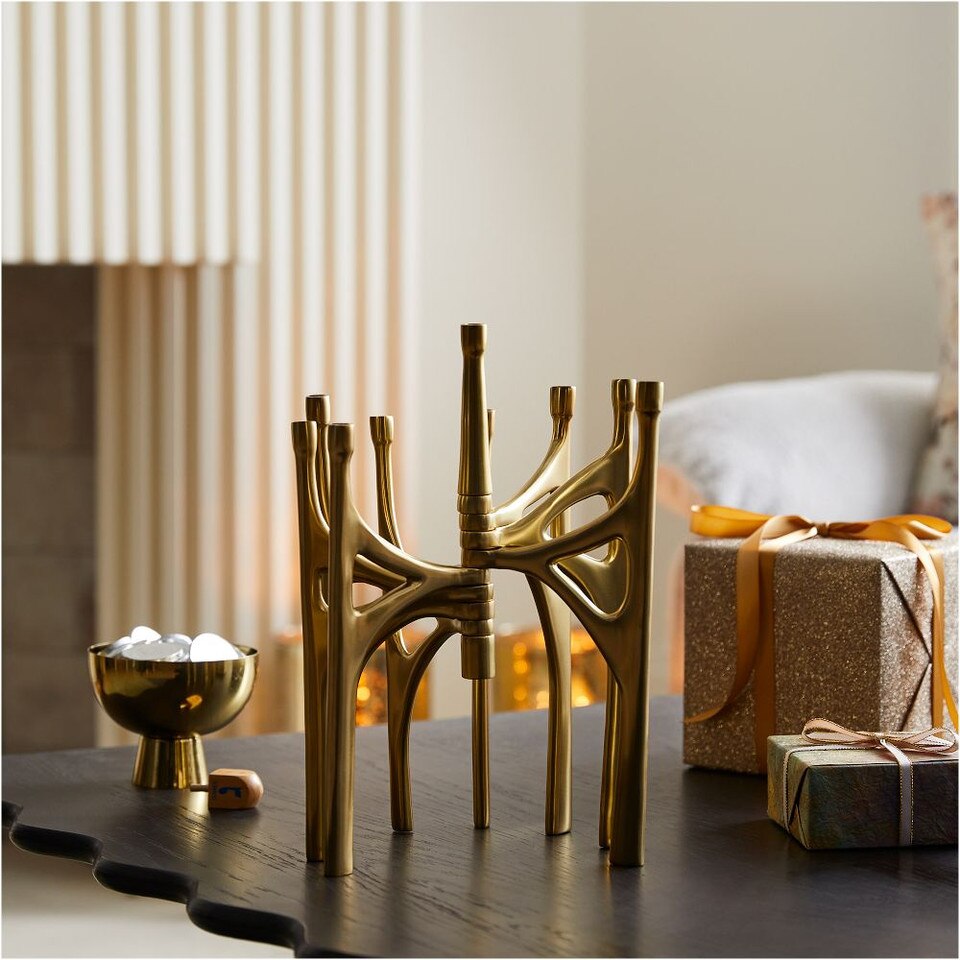 Art Deco Menorah