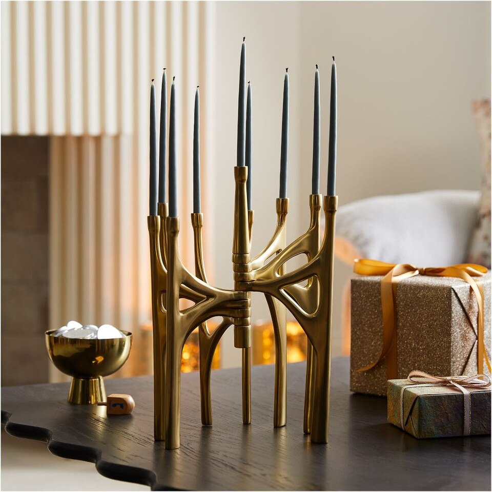 Art Deco Menorah