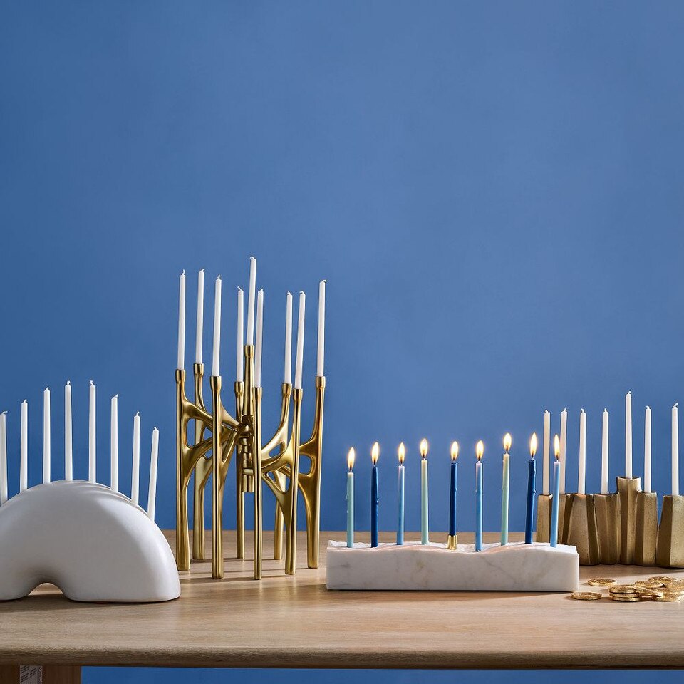 Art Deco Menorah