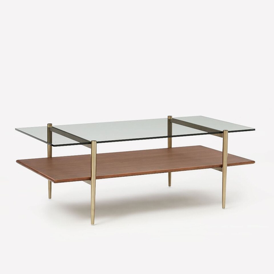 Mid-Century Art Display Coffee Table (117 cm)