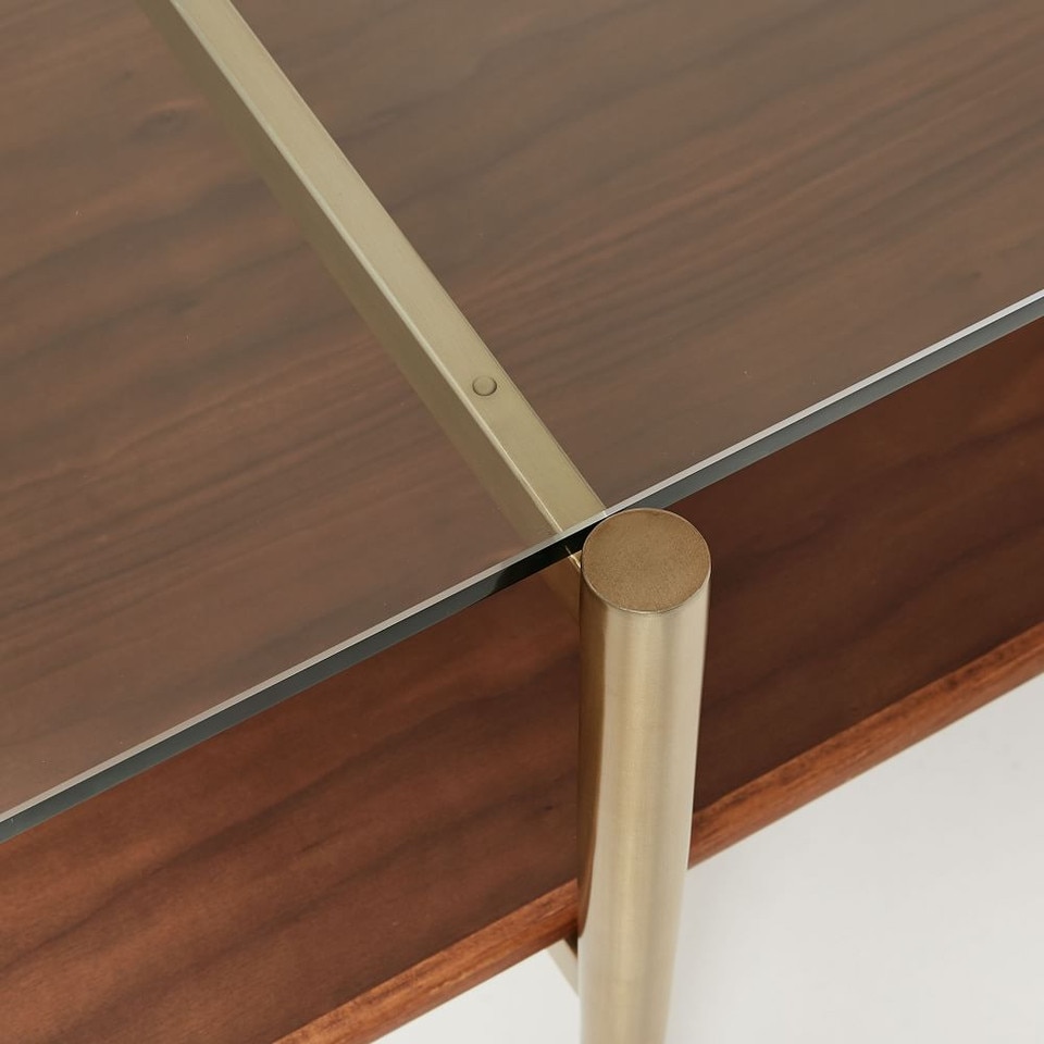Mid-Century Art Display Coffee Table (117 cm)